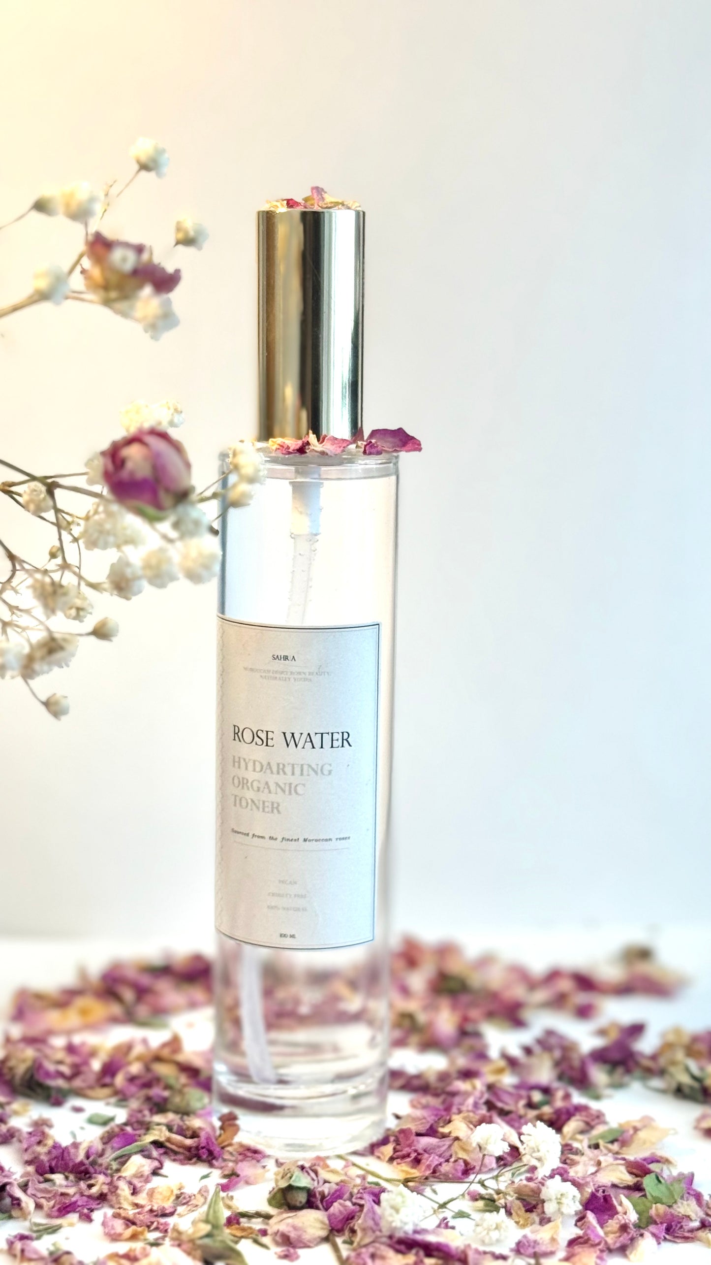 Rose water toner