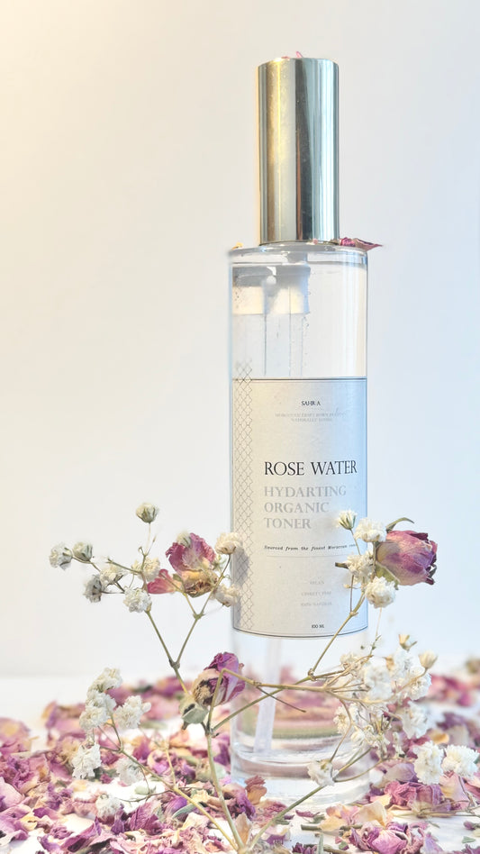 Rose water toner