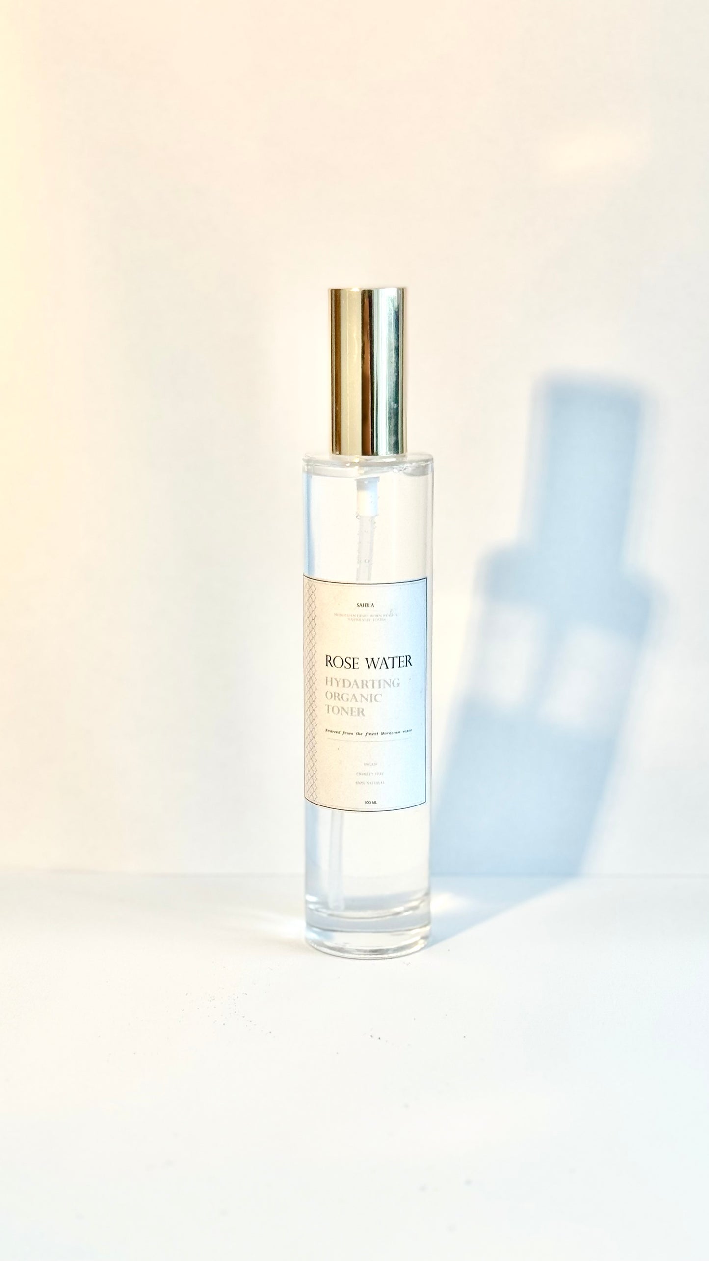 Rose water toner